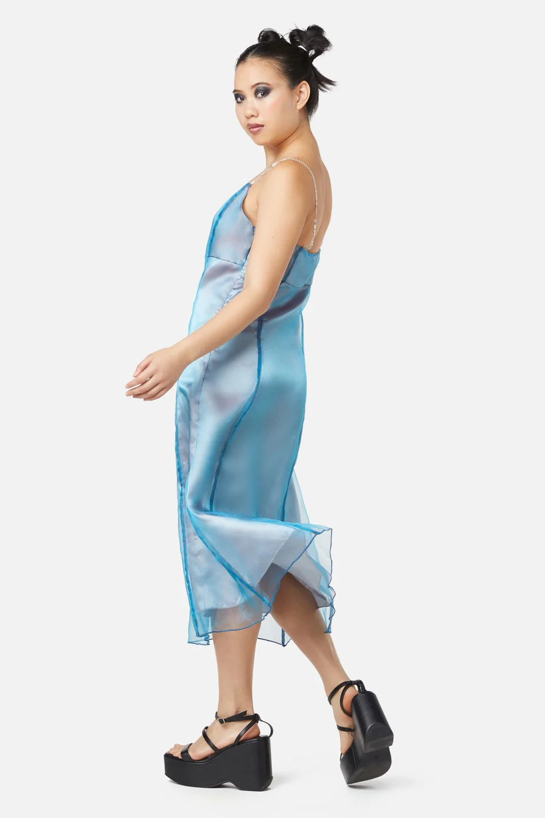 Holographic Sheer Dress - Olabens