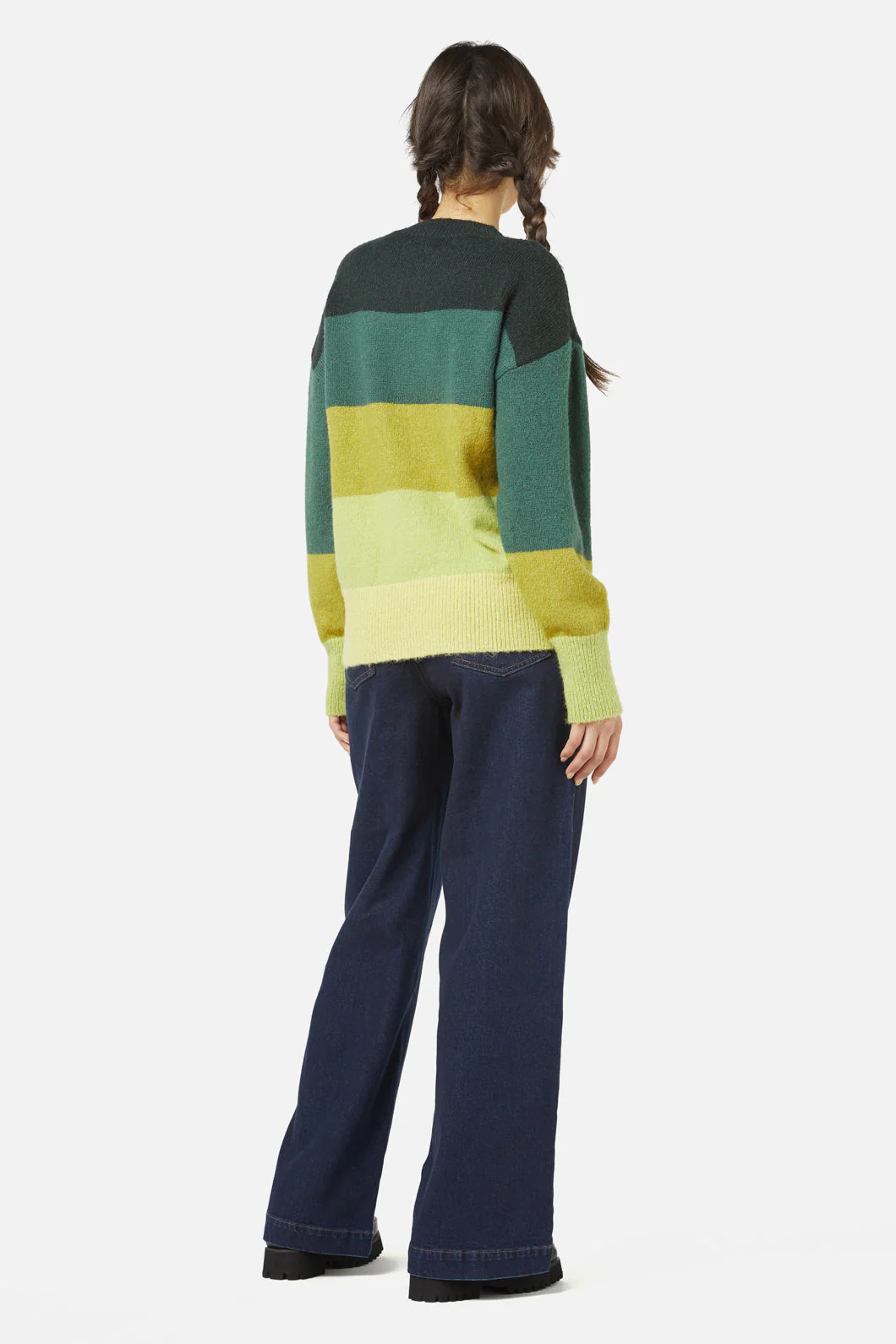Iona Stripe Sweater - Olabens
