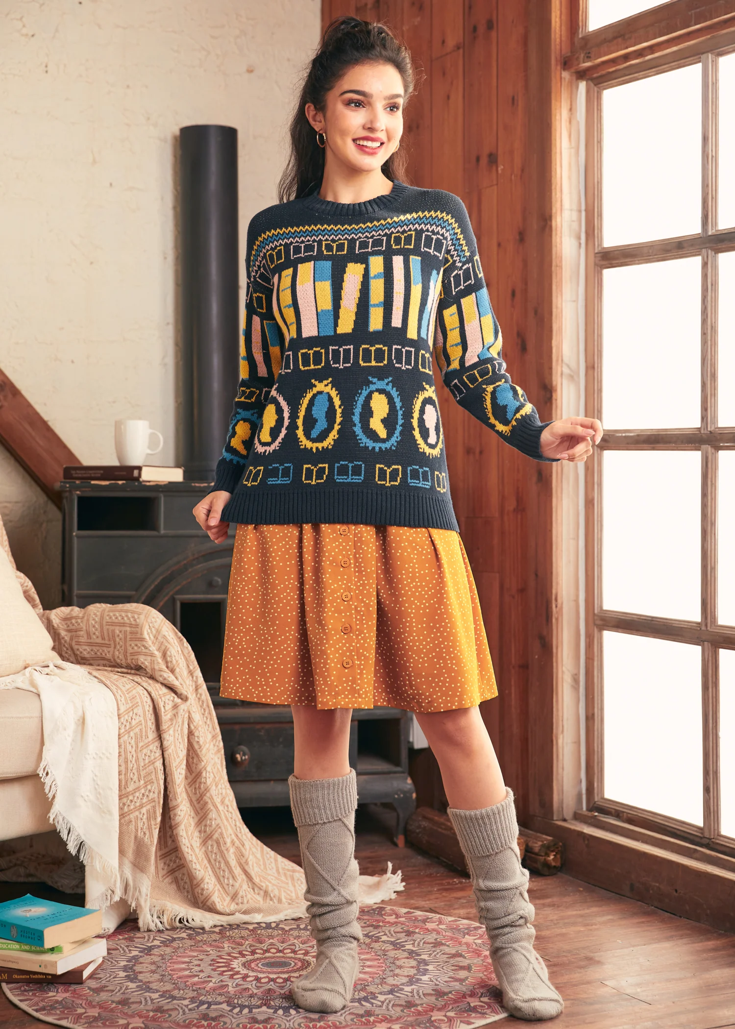 Vintage Vision Sweater - Olabens