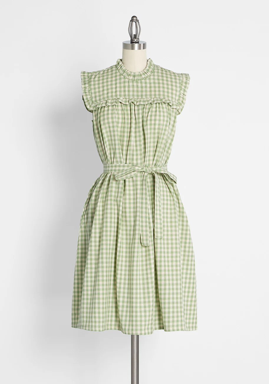 Sagebrush Beauty A-Line Dress - Olabens