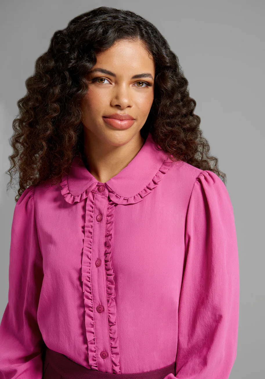 Ruffle It Up Blouse - Olabens