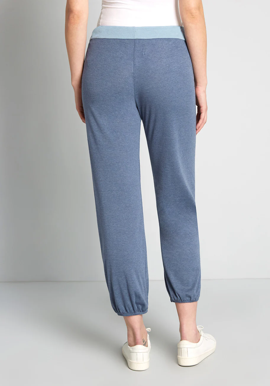 Isnyt X CAMP Collection Such A Breeze Cropped Joggers - Olabens
