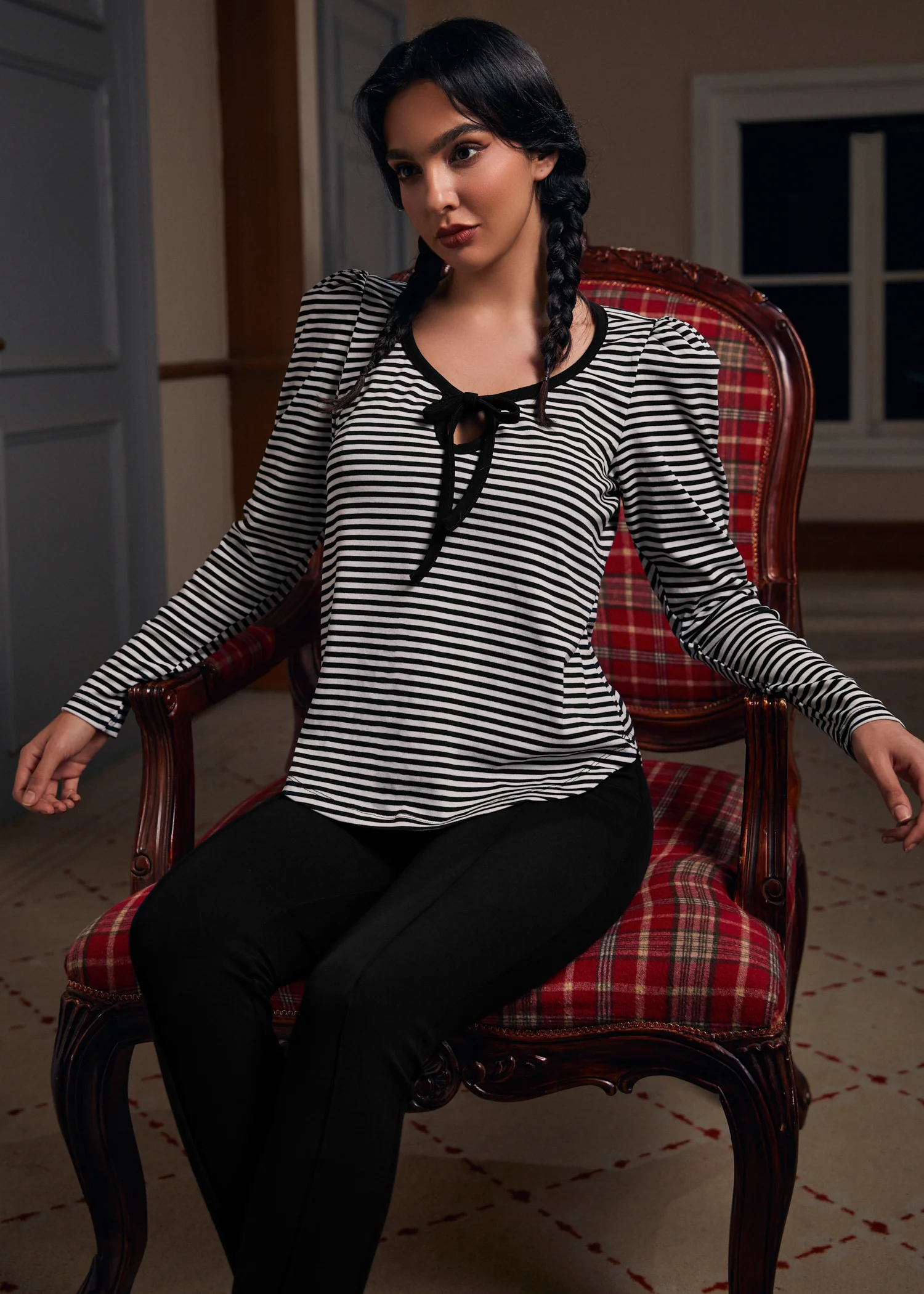 Vintage Vignette Long Sleeve Tee - Olabens