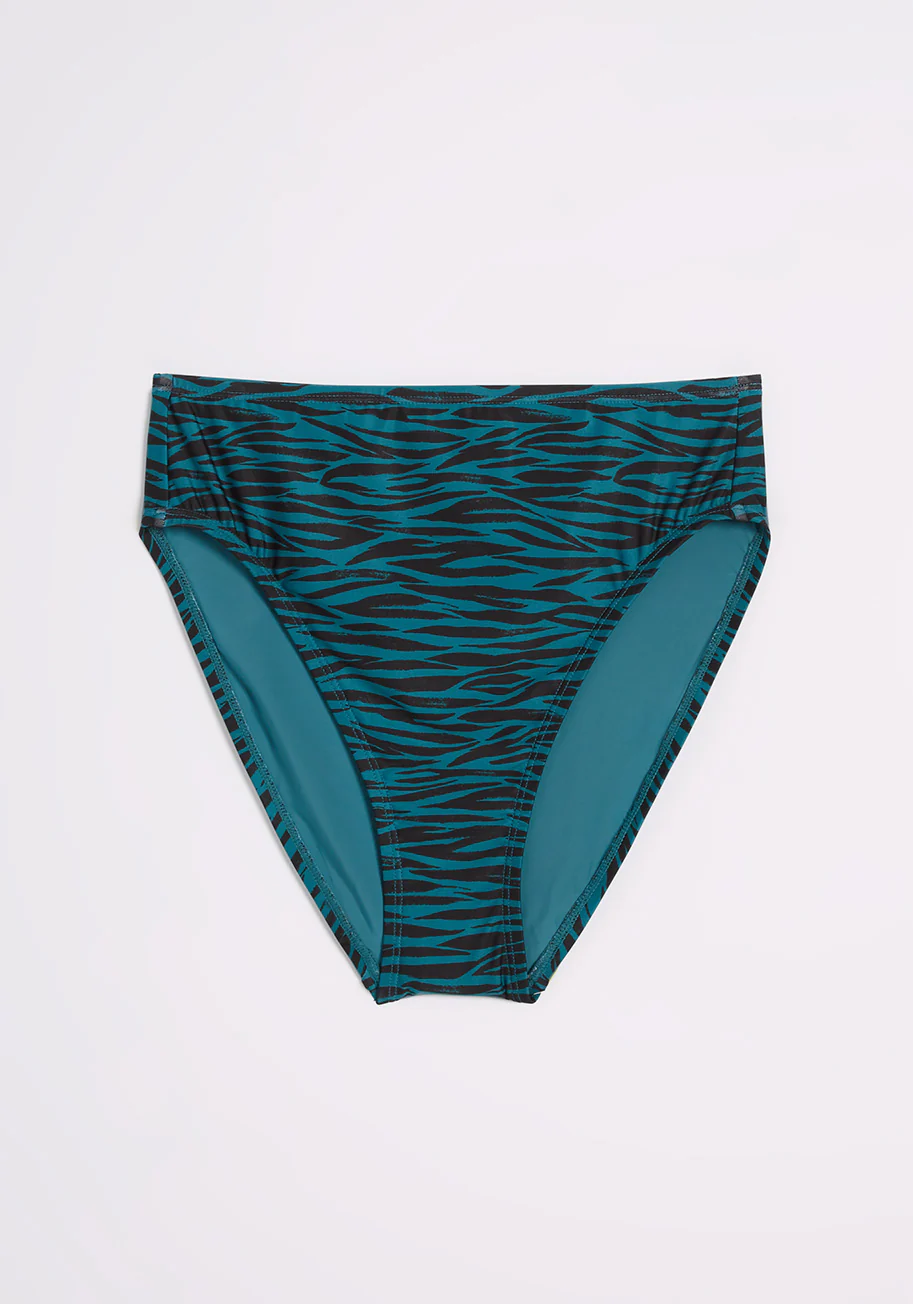 The Franky High-Waisted Bikini Bottom - Olabens
