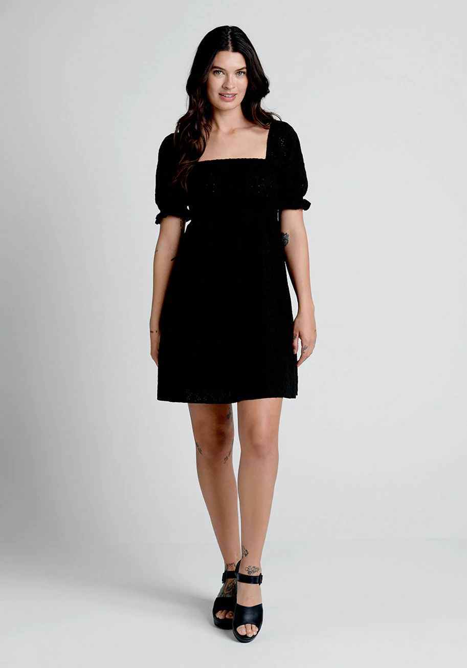 Dainty Dazzle Babydoll Dress - Olabens