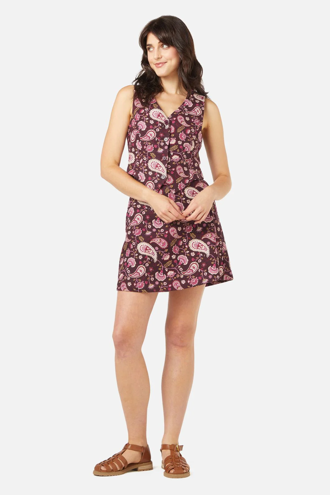 Boho Paisley Skirt - Olabens