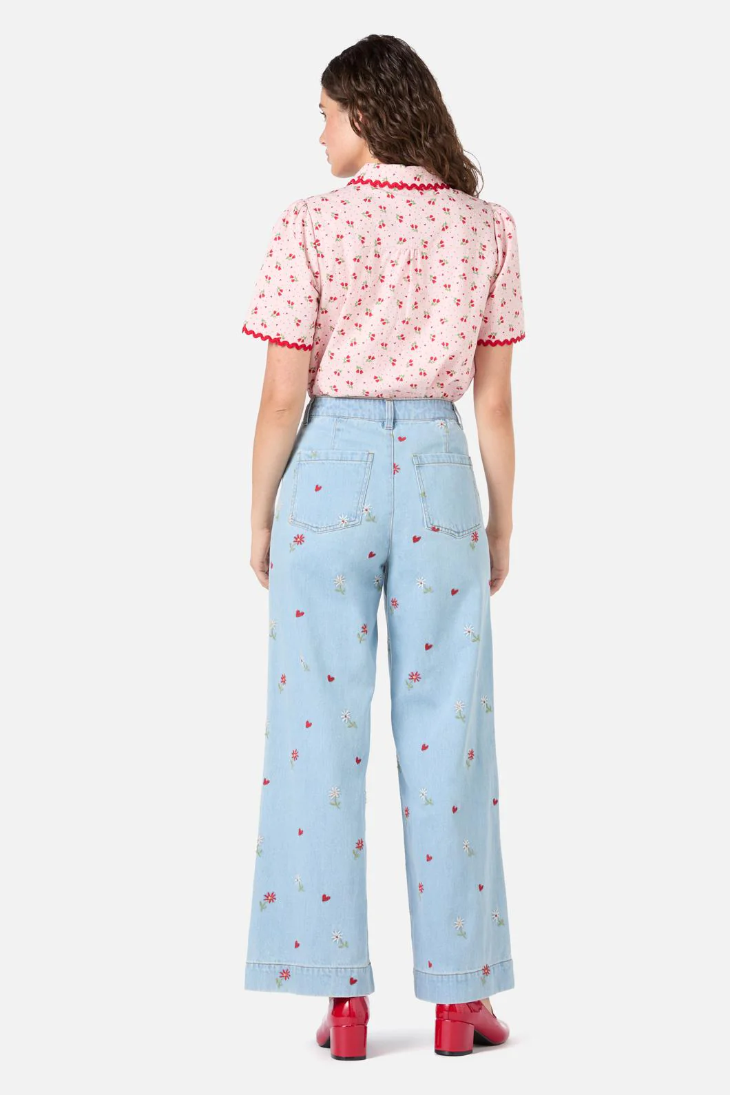 Holly Short Sleeve Blouse - Olabens