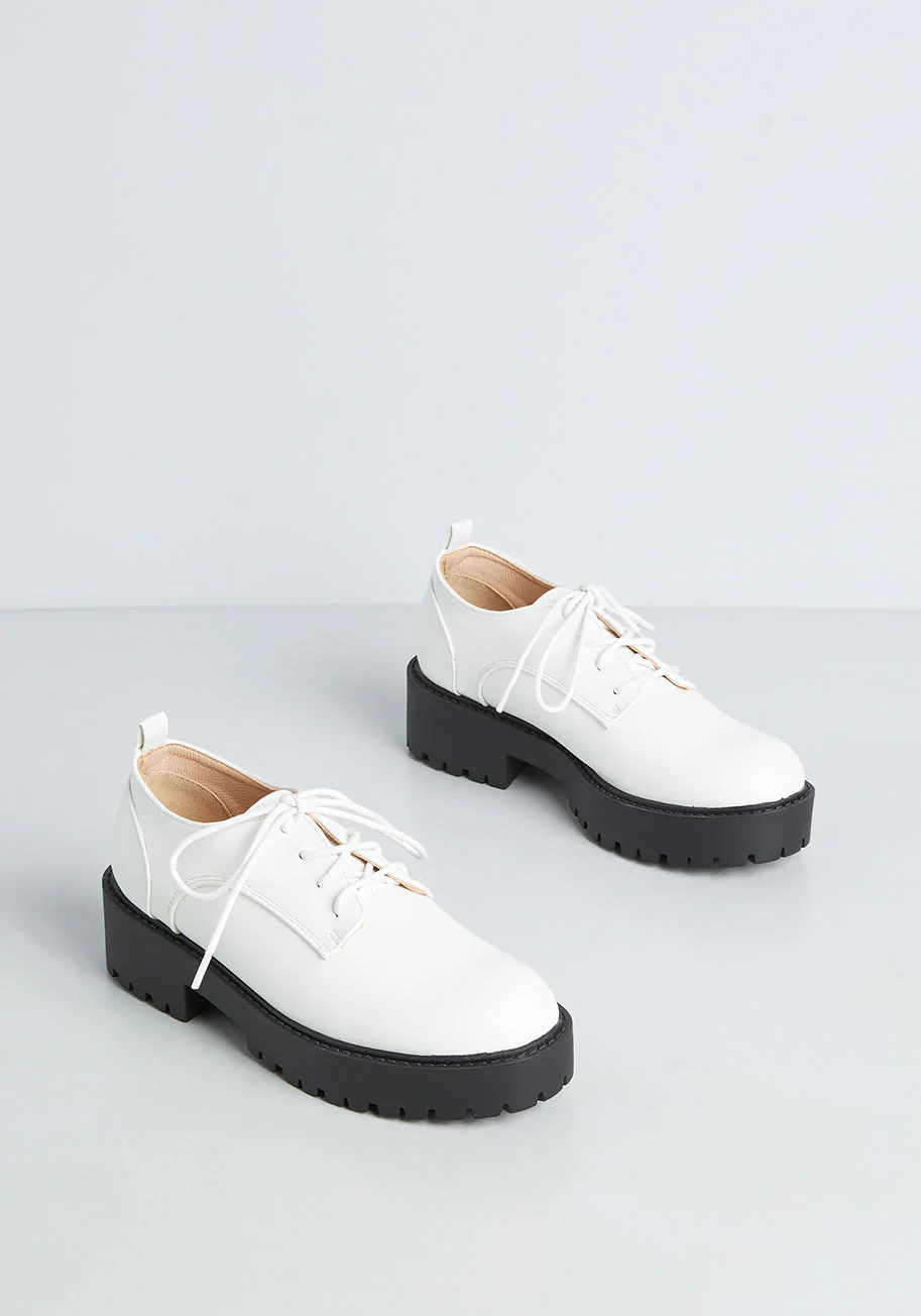 Let's Walk About It Oxford Shoe - Olabens