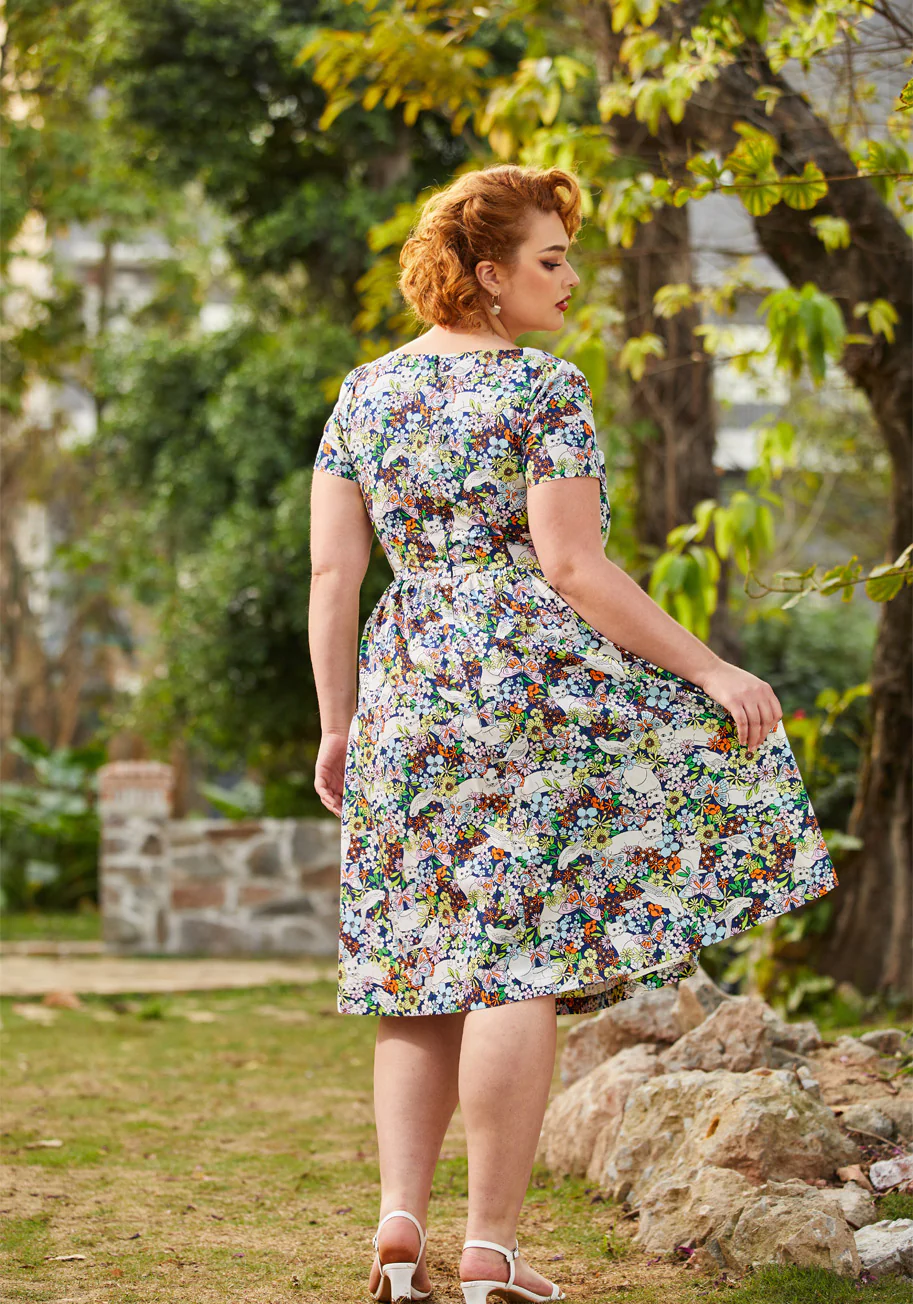 Fabulous Fit And Flare Shirt Dress - Olabens