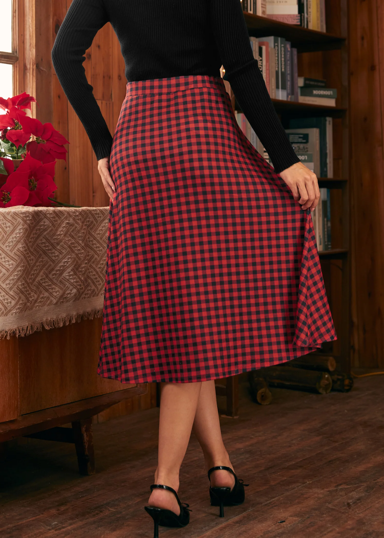 Excellence Attained Knit Midi Skirt - Olabens