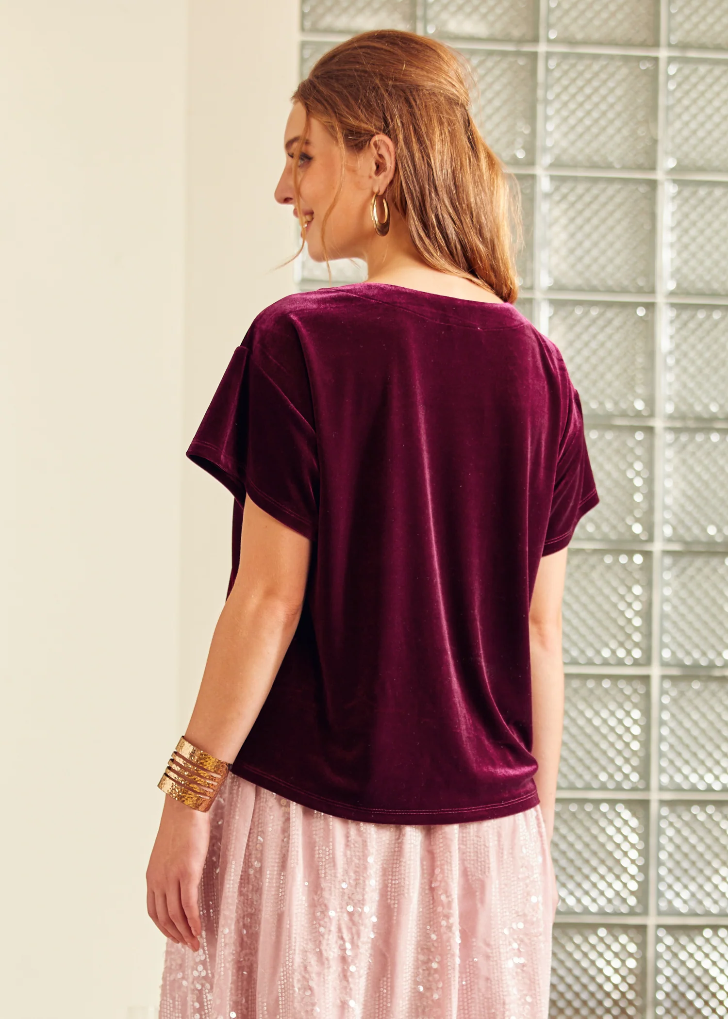 Past Perfections Boatneck Tunic Top - Olabens