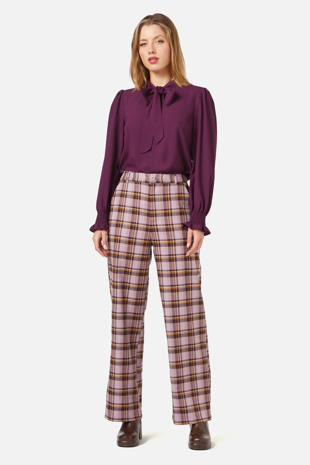 Jeannie Check Pant - Olabens