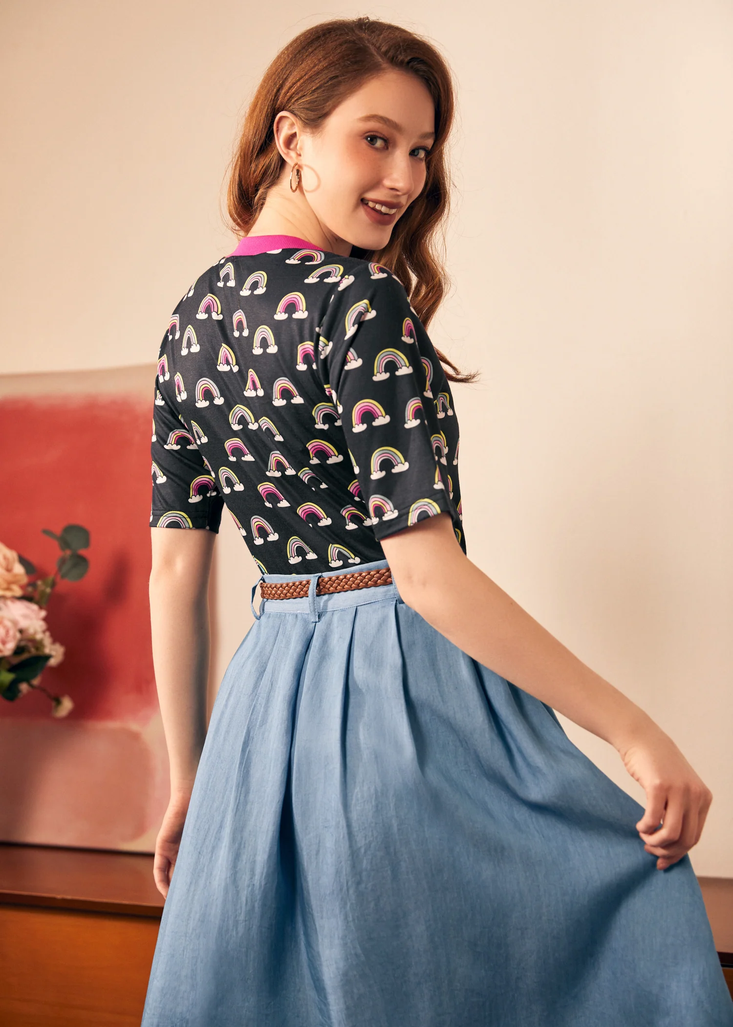 Lucky Charm Rainbow Tee - Olabens