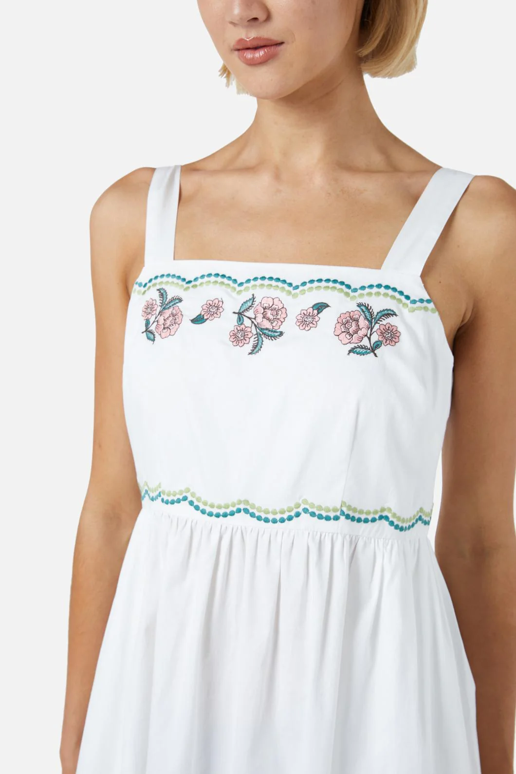 Renata Emb Dress - Olabens