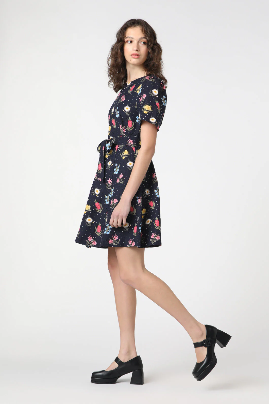 Mia Flora Mini Dress - Olabens