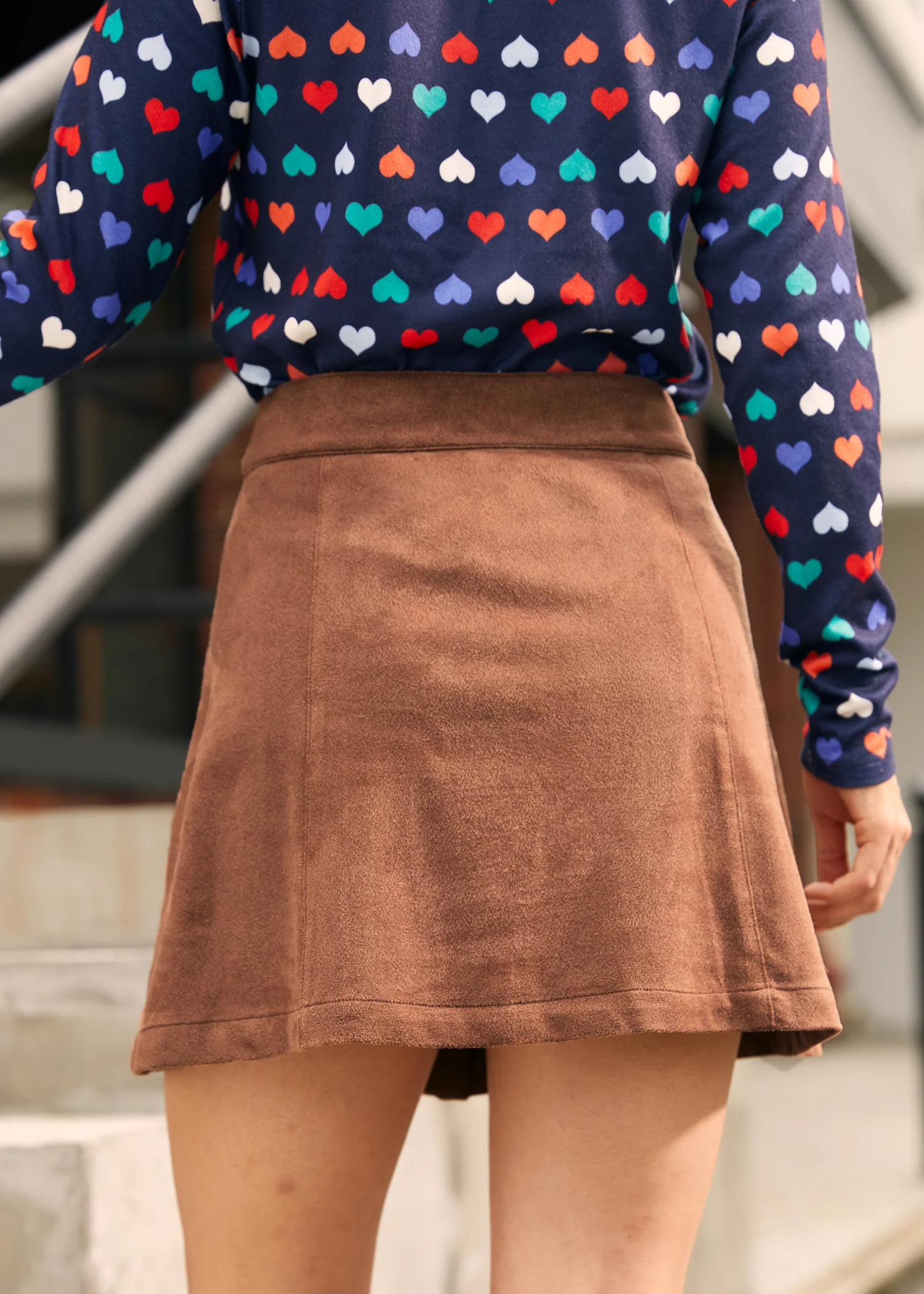 Twirling Twilight A-Line Skirt - Olabens