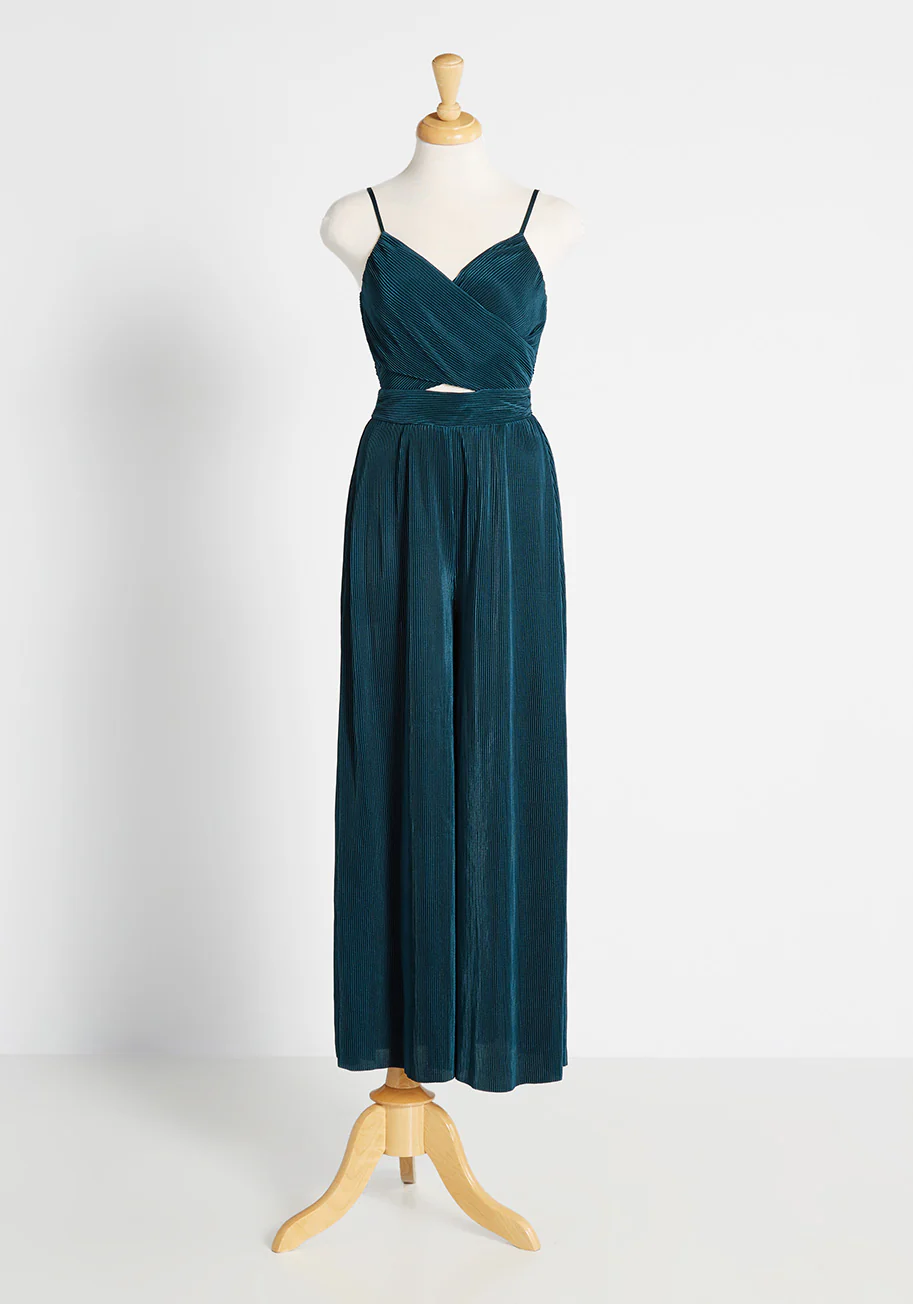 Disco Darling Wide Leg Jumpsuit - Olabens