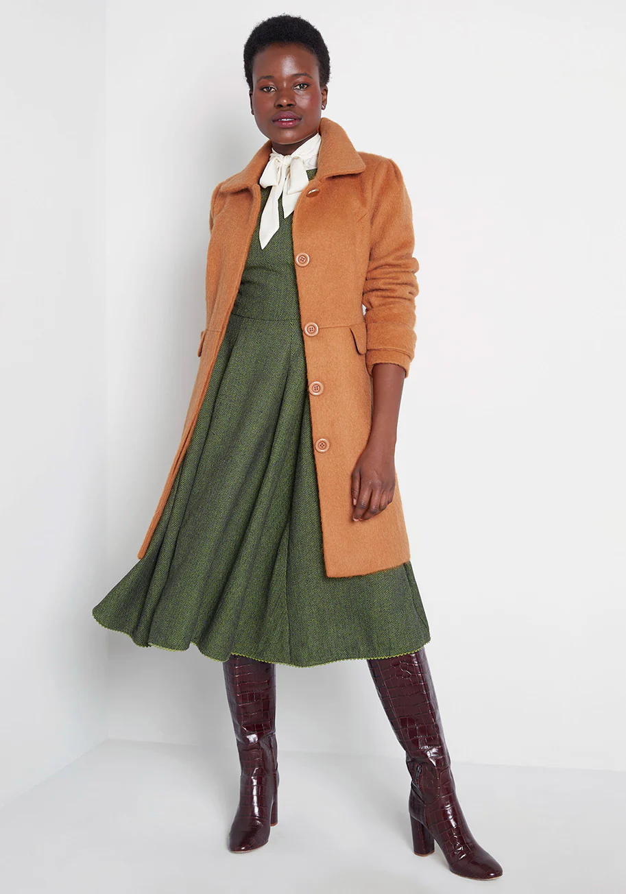 Isnyt x Collectif Mod for Each Other A-Line Dress - Olabens