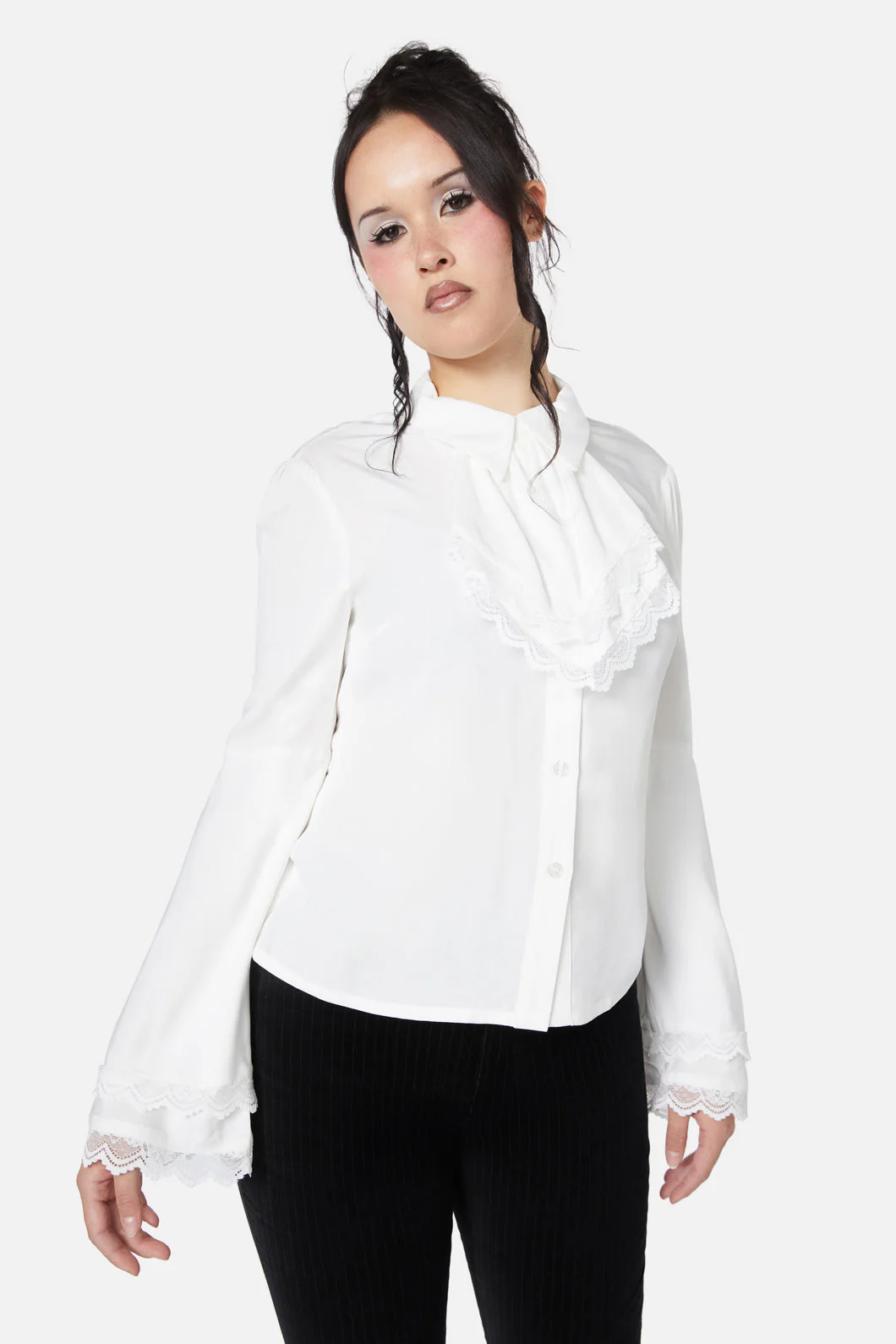 Still Life Cravat Blouse - Olabens
