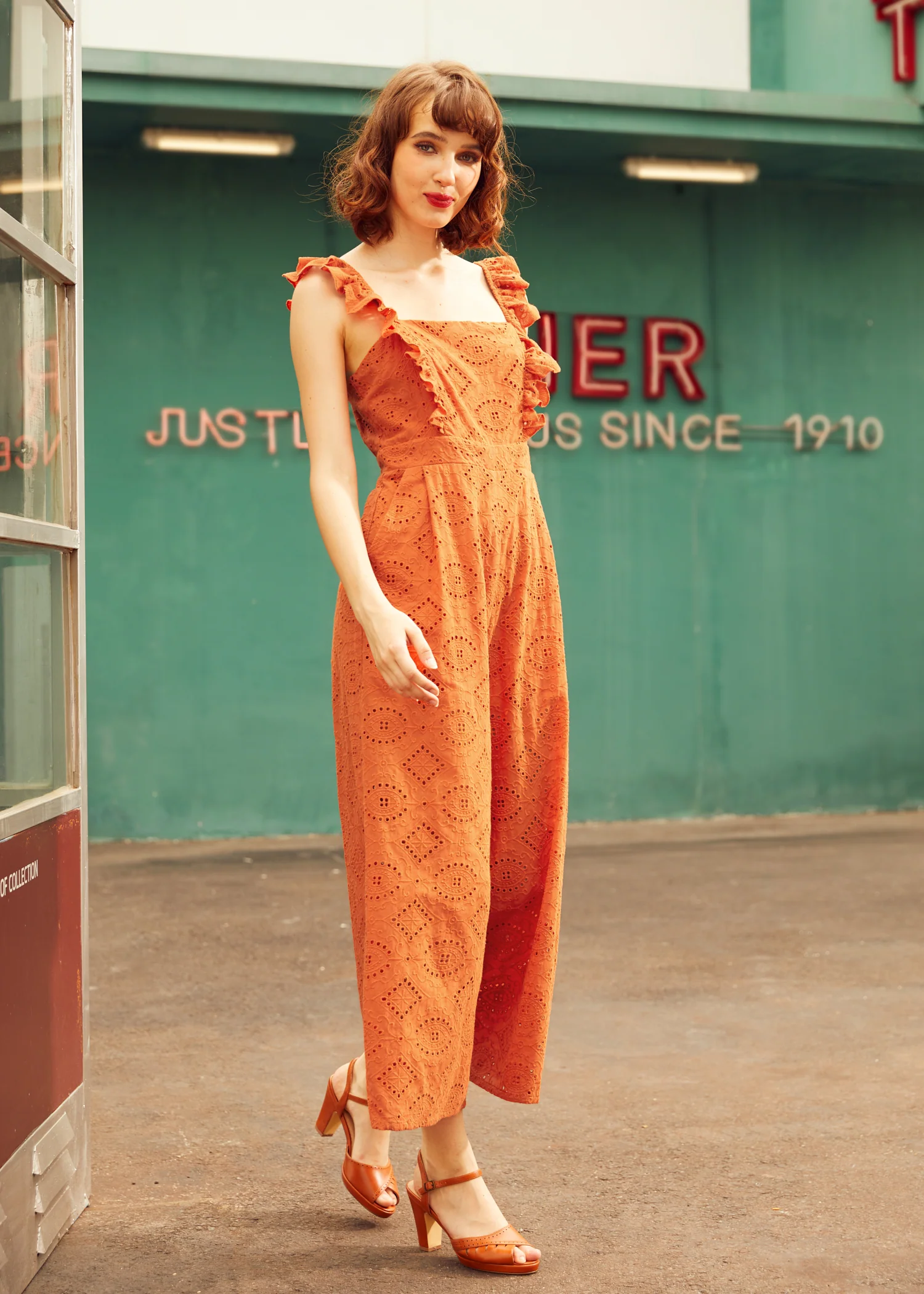 The Sunbeam Stroll Jumpsuit - Olabens