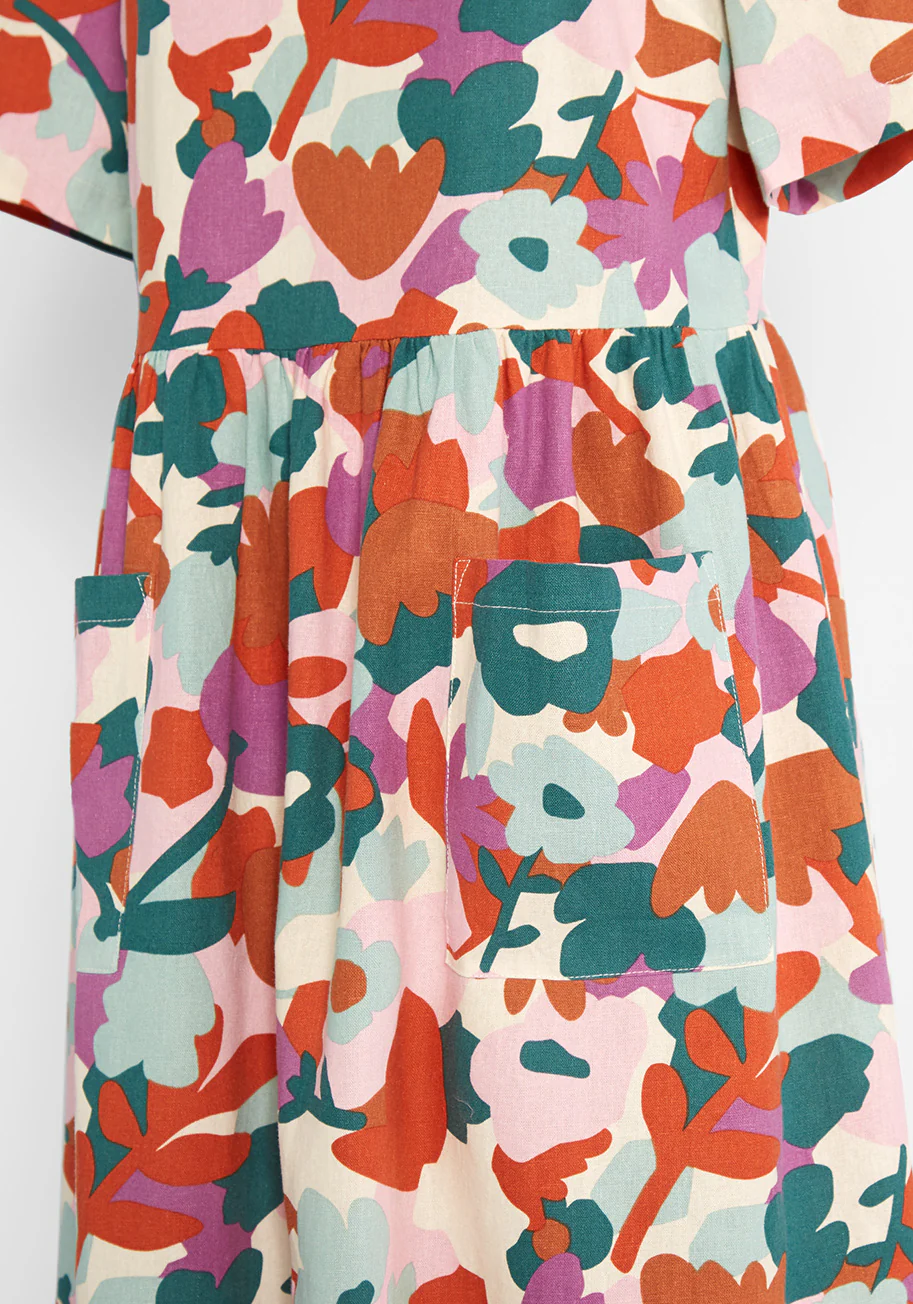 Springtime Impressions Babydoll Dress - Olabens
