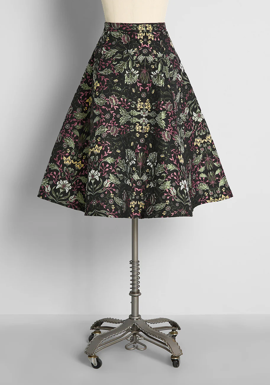 Nouveau In Nature A-Line Skirt - Olabens