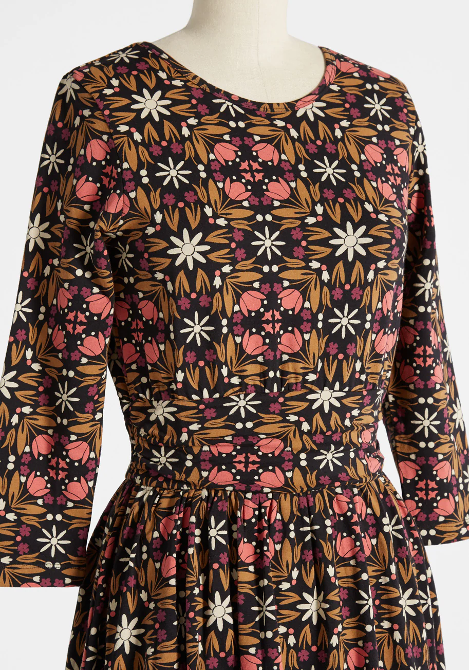 Night Blooming Beauty Dress - Olabens