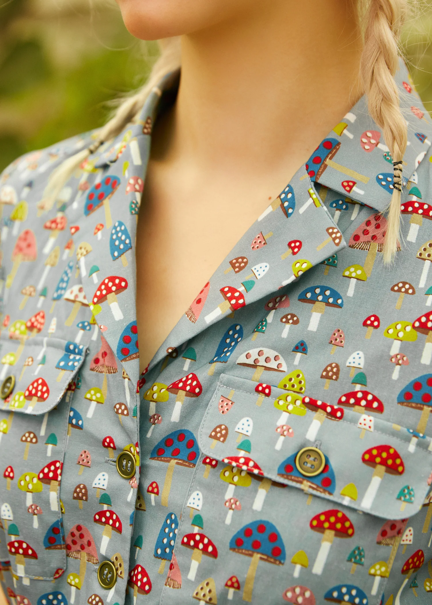 Mushroom About Town Jumpsuit - Olabens