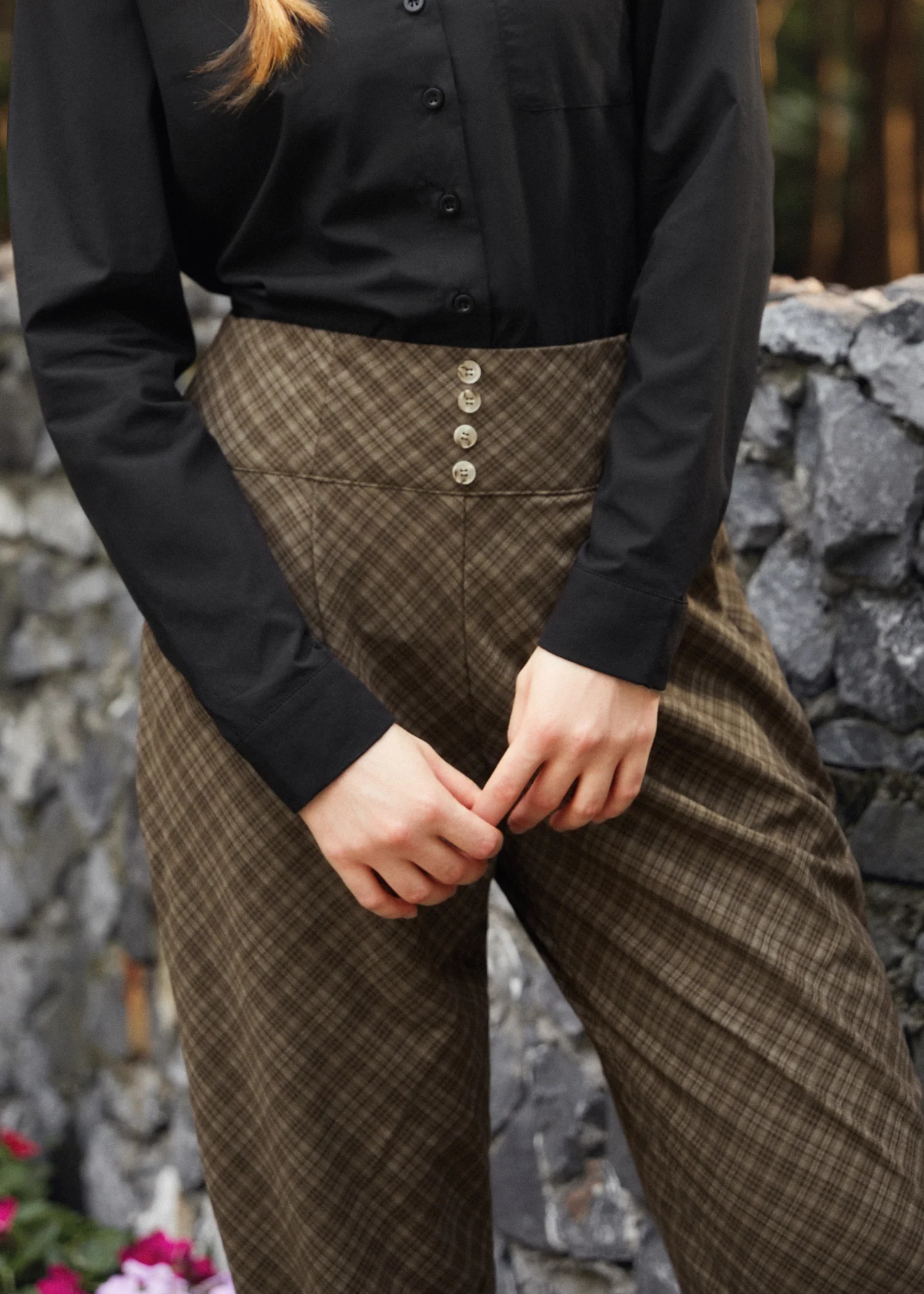 Once Upon a Twirl Pleated Trouser - Olabens