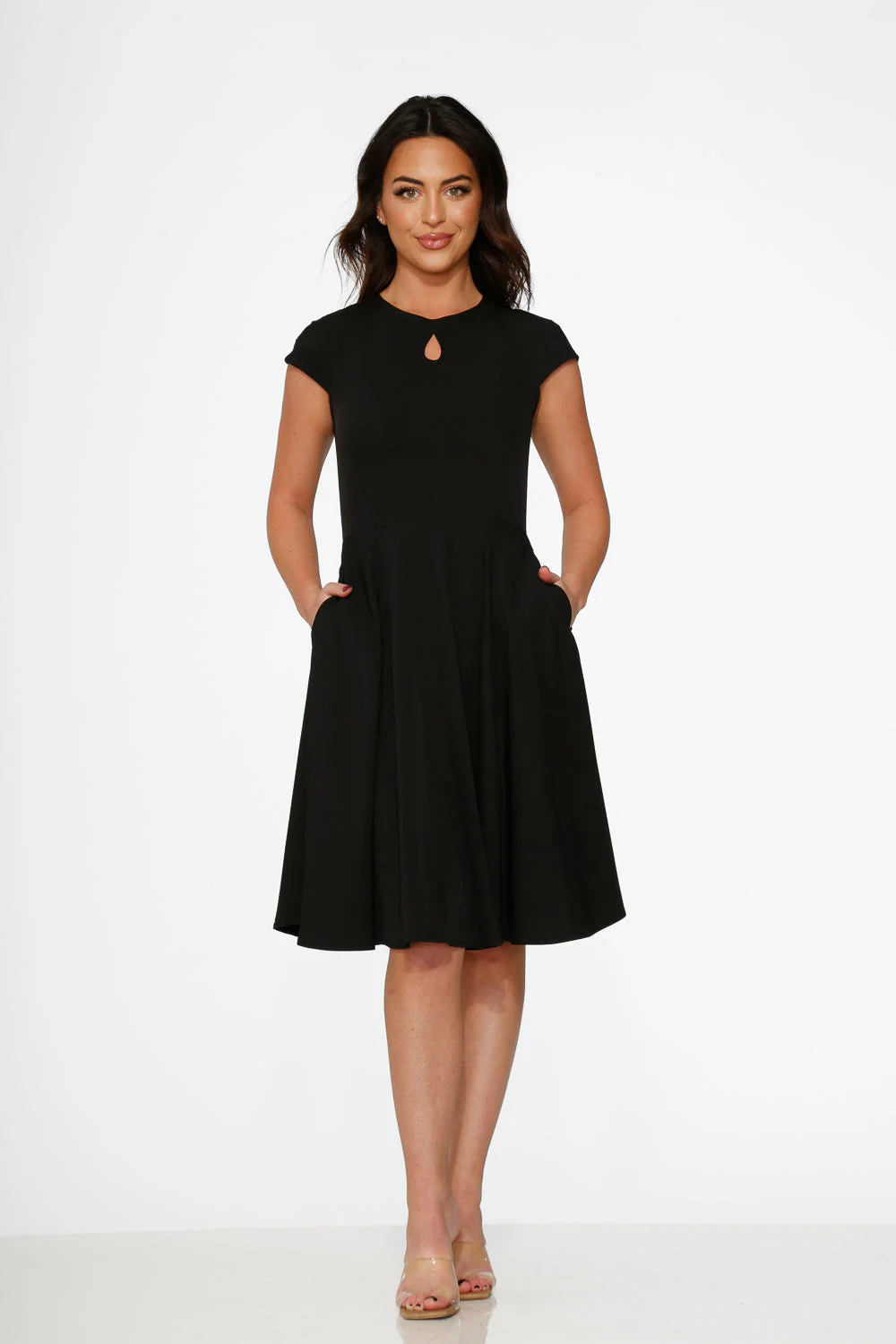 Black Swing Dress - Olabens