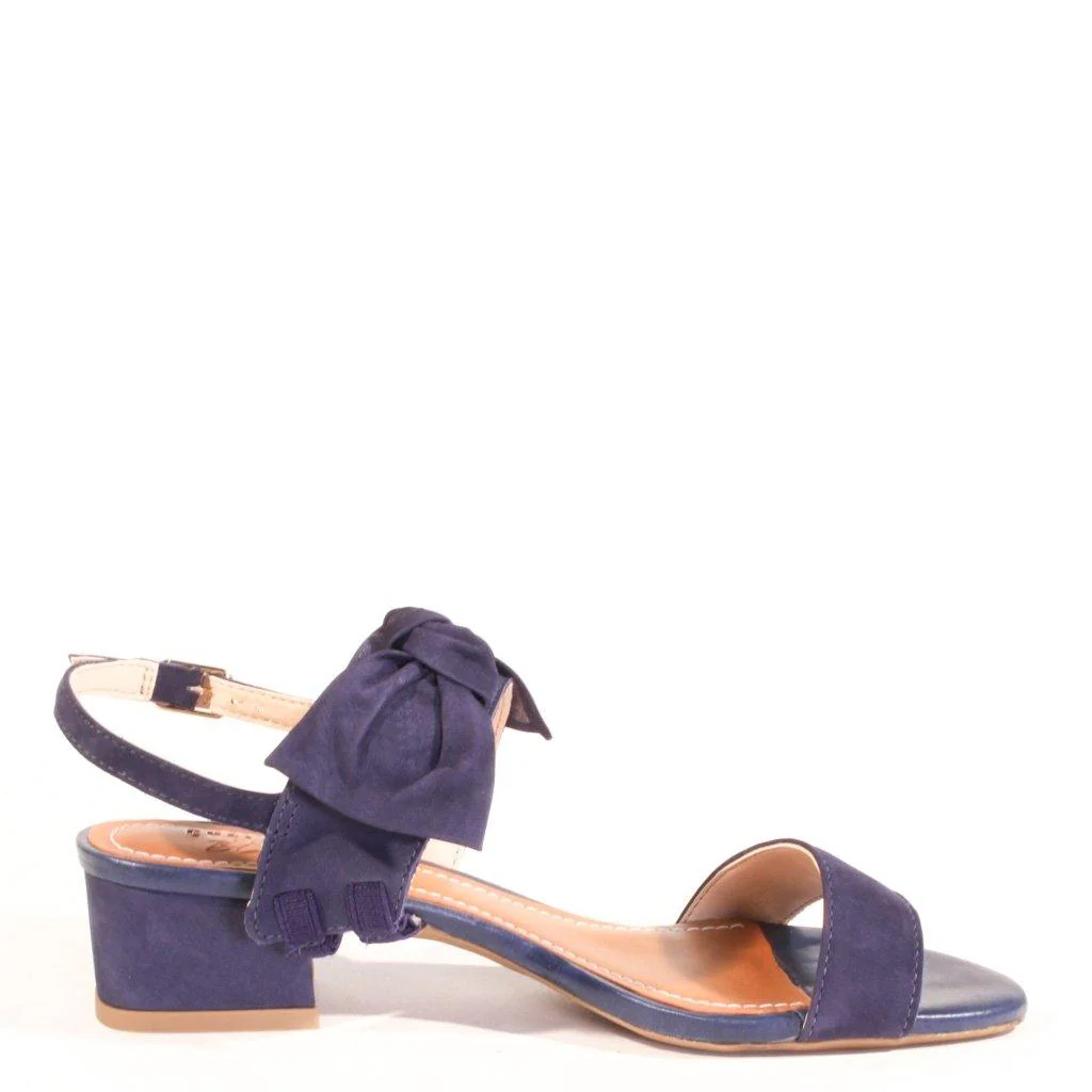 Bambi Bow-Detail Sandals - Olabens