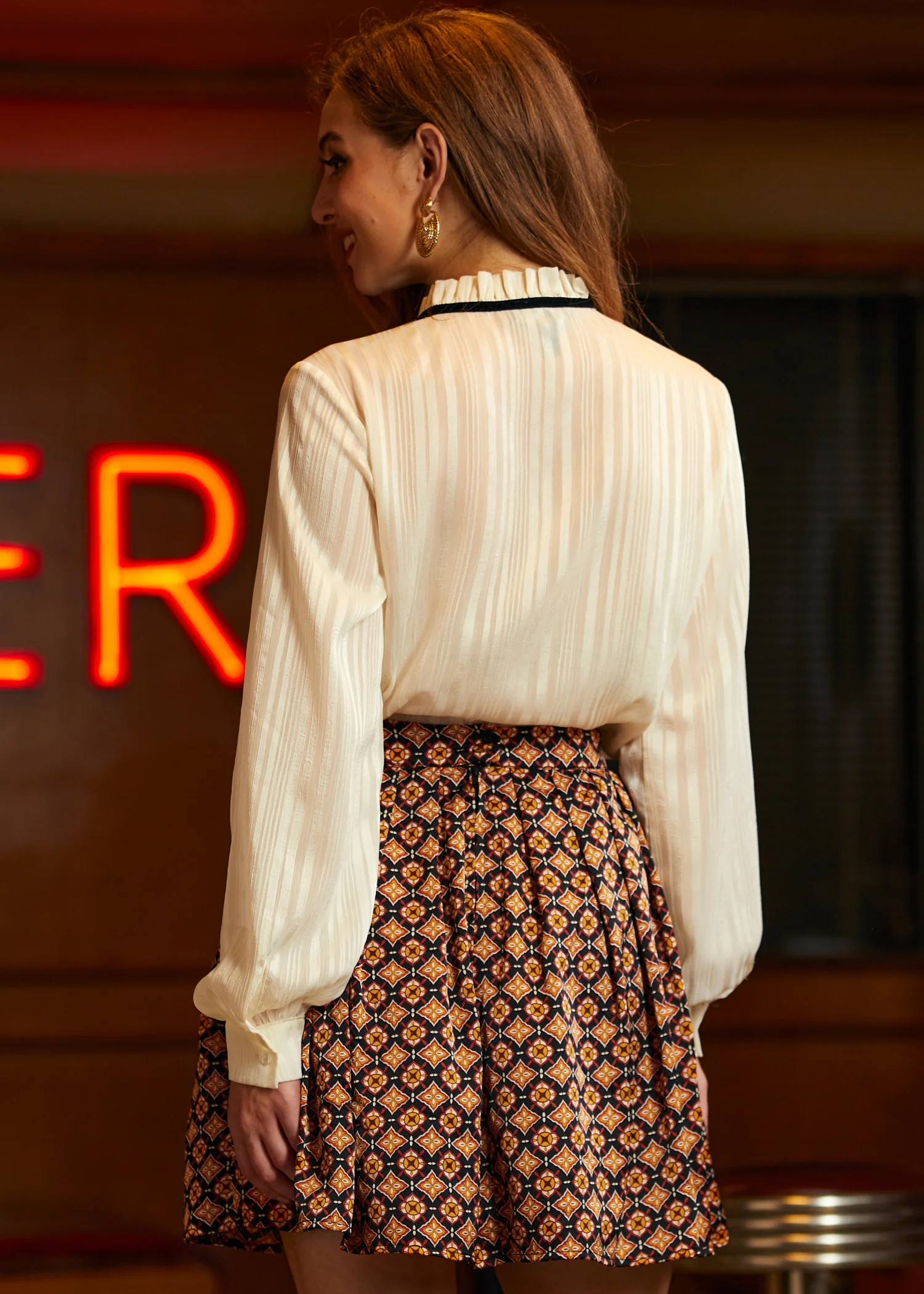 Match Made in Heaven Balloon Sleeve Blouse - Olabens