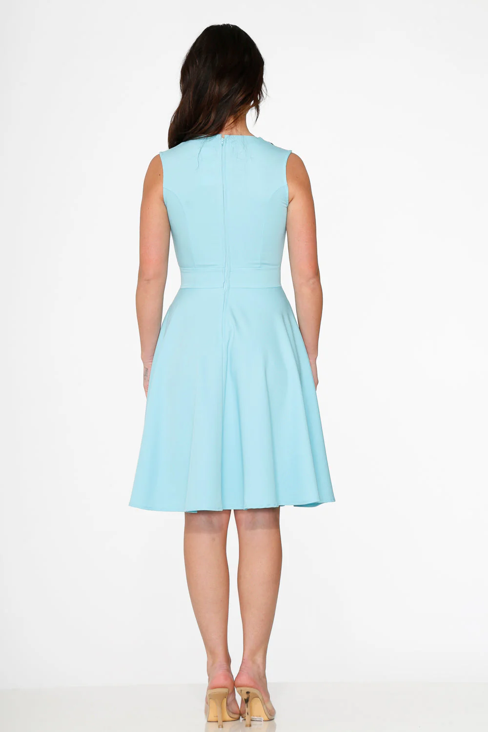 Blue Jenny Swing Dress - Olabens