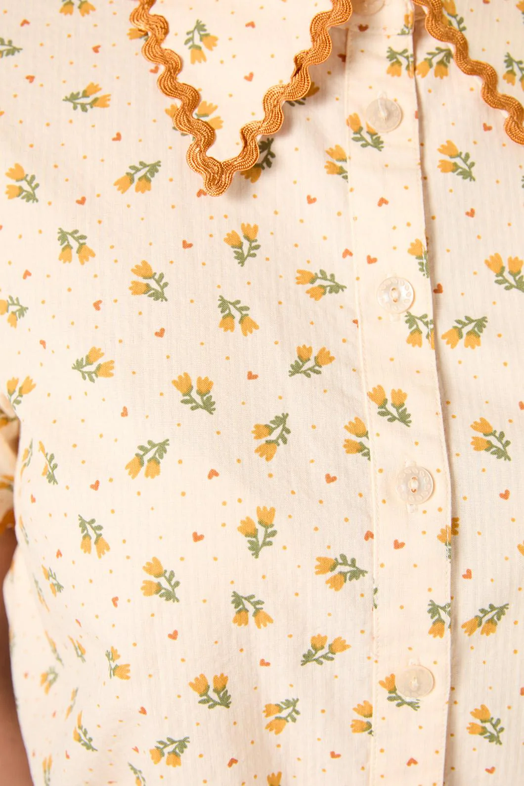 Holly Short Sleeve Blouse - Olabens