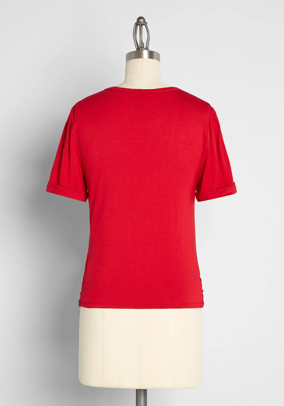 A Twist of Fun Knit Top - Olabens