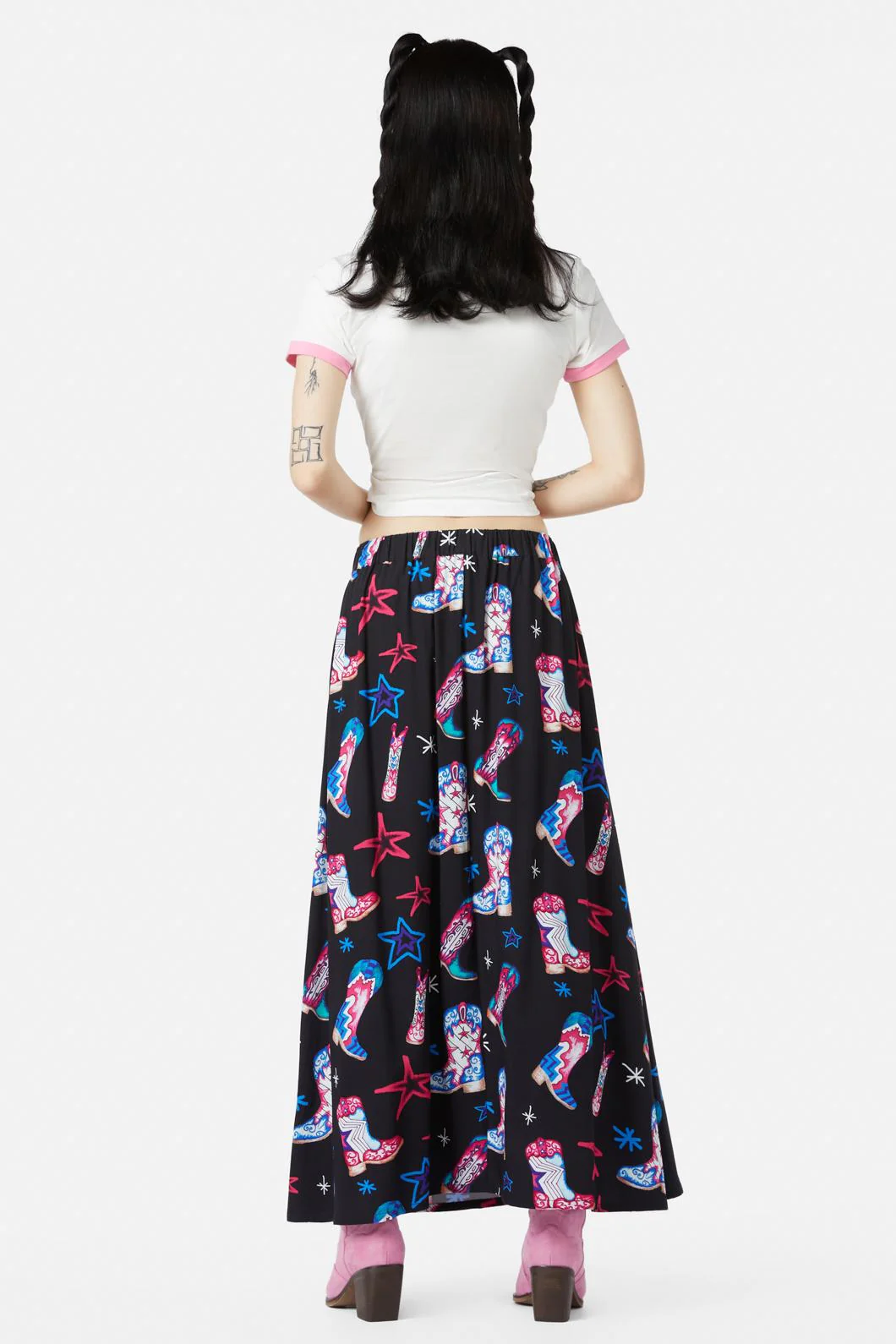 Face The Wind Long Skirt - Olabens