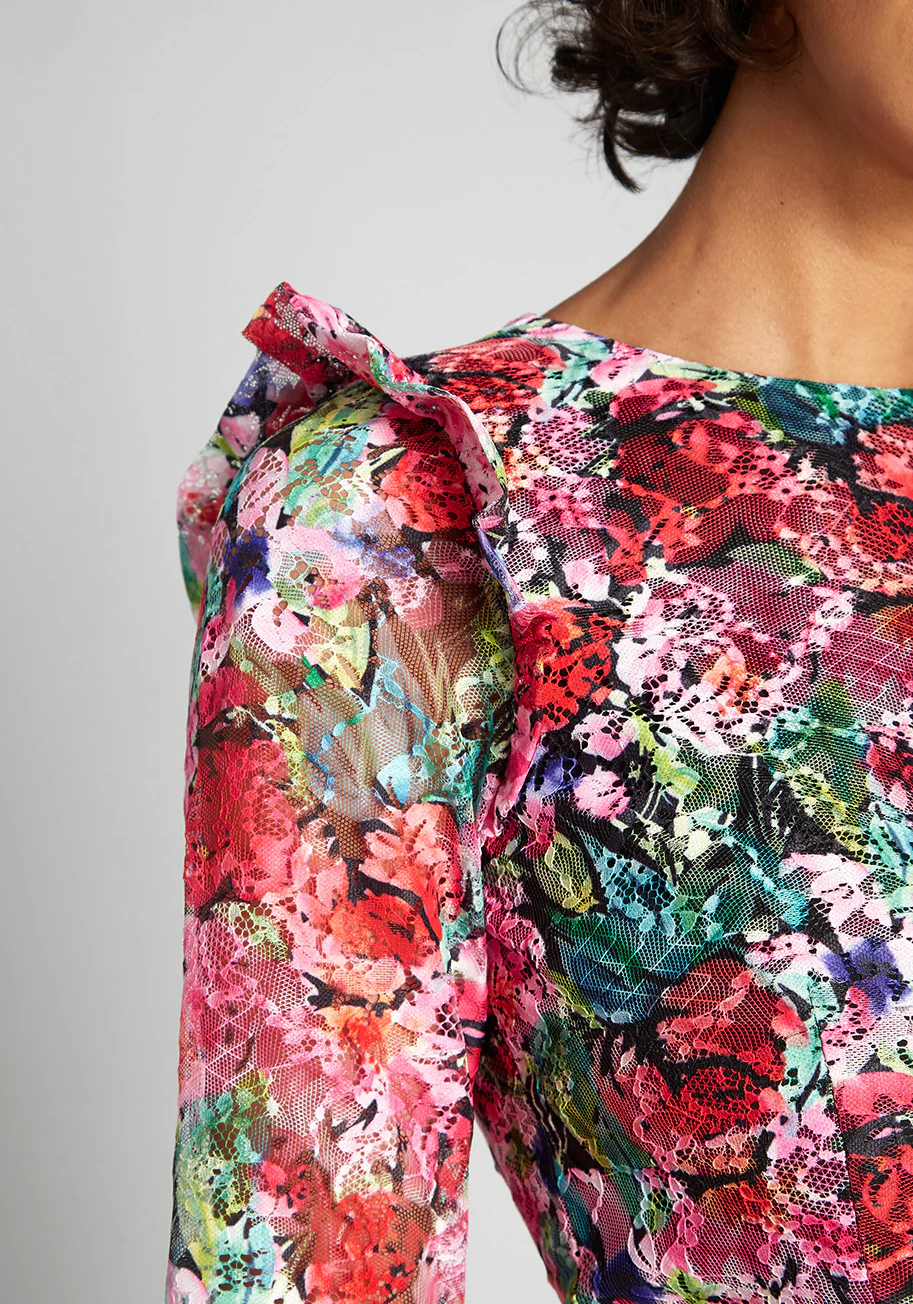 Bouquet and Slay Midi Dress - Olabens