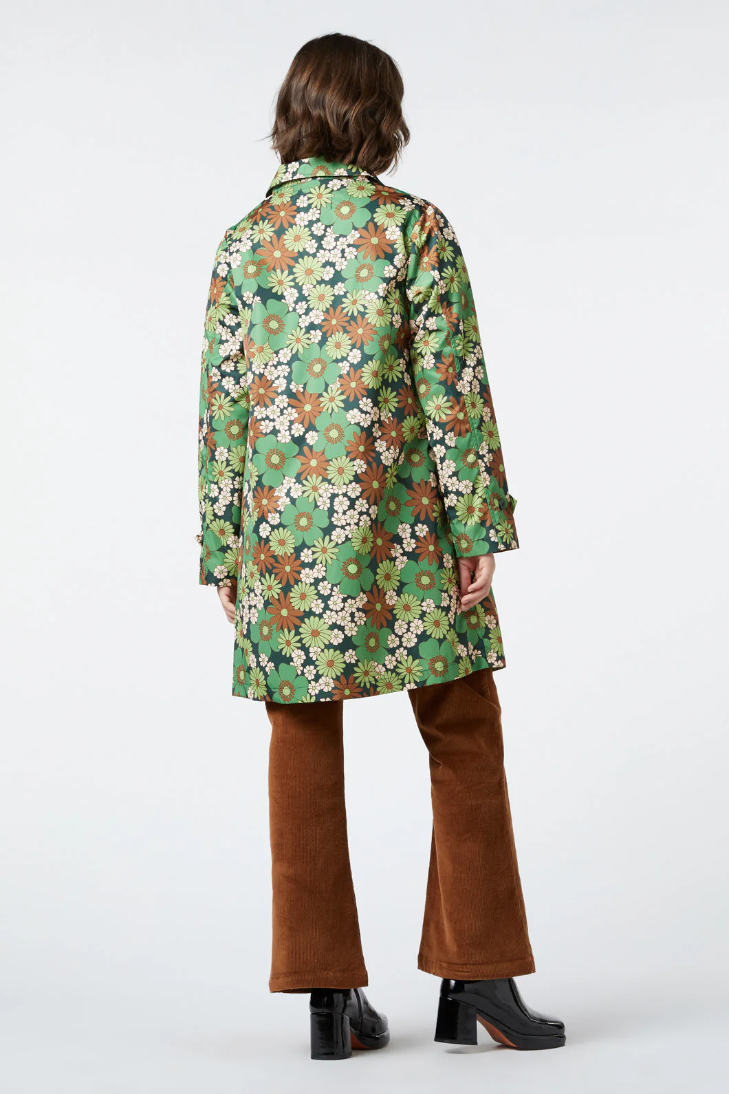 Bridgette Collared Raincoat - Olabens