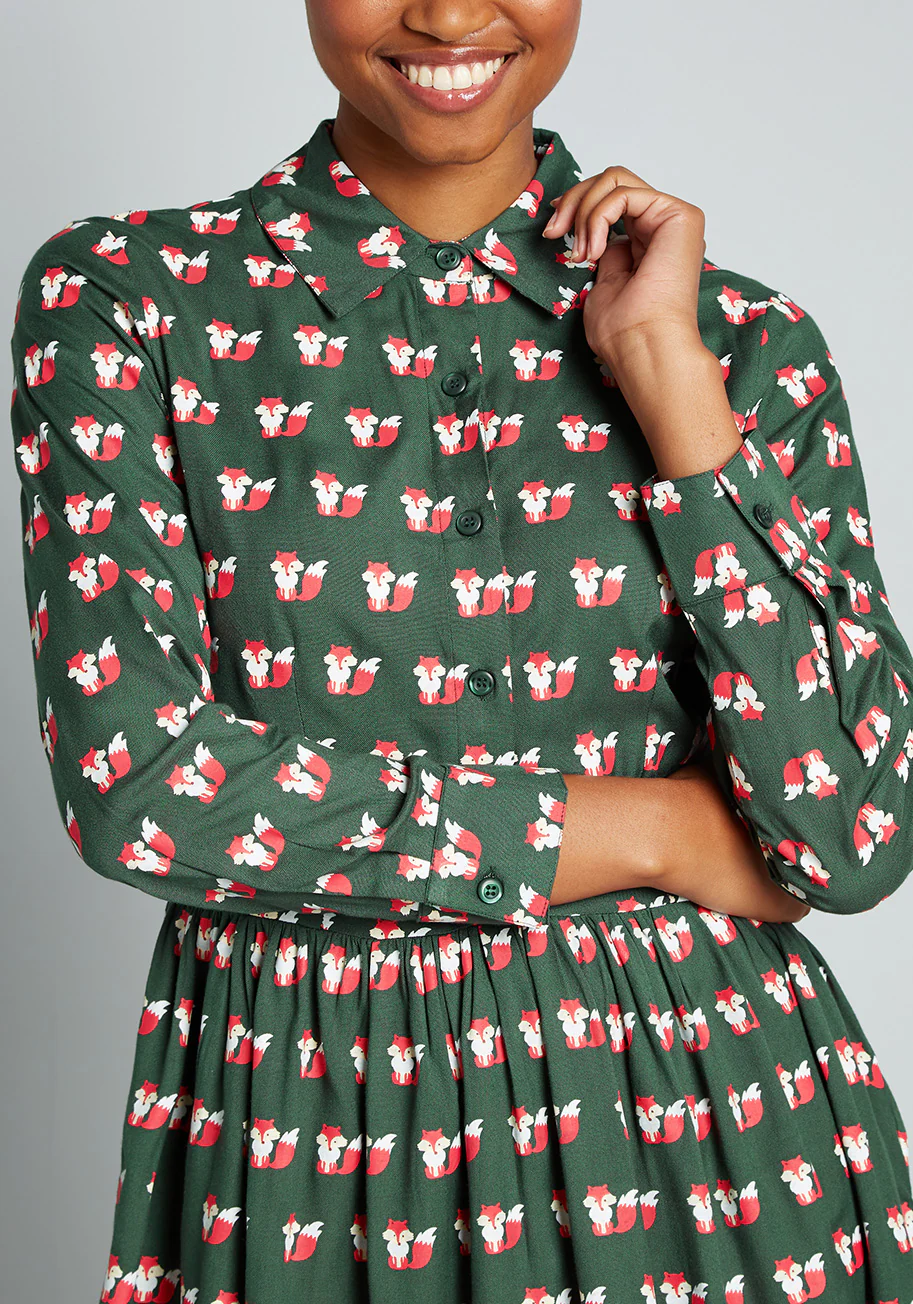 Proportions For Foxes Shirt Dress - Olabens