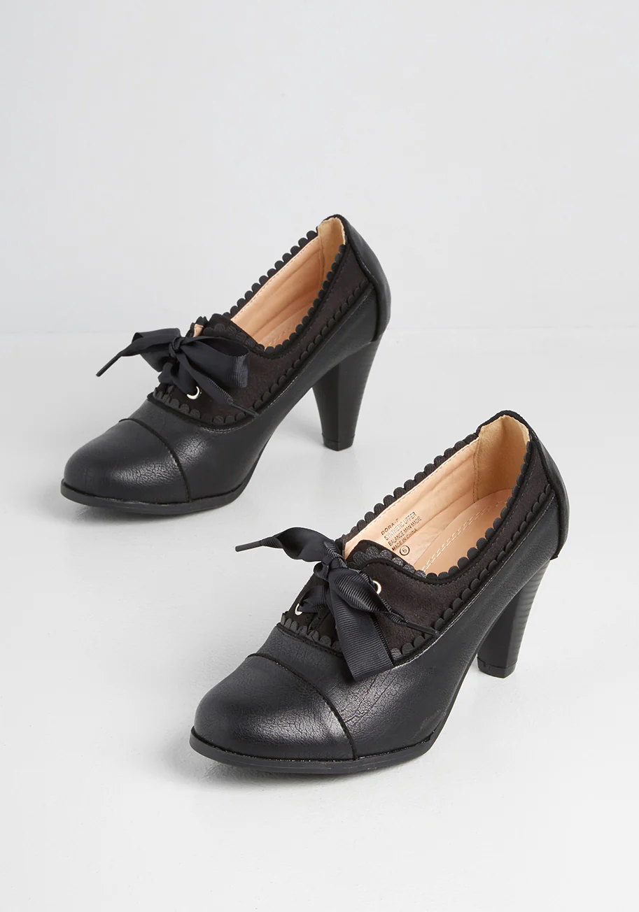 Oui Mademoiselle Oxford Heel - Olabens