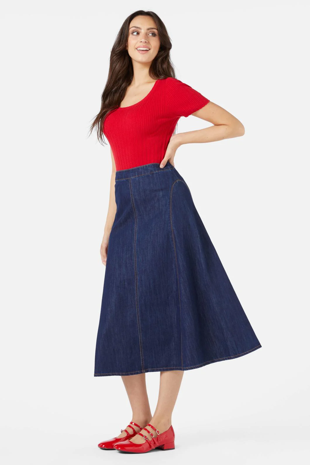 Becca Midi Skirt - Olabens