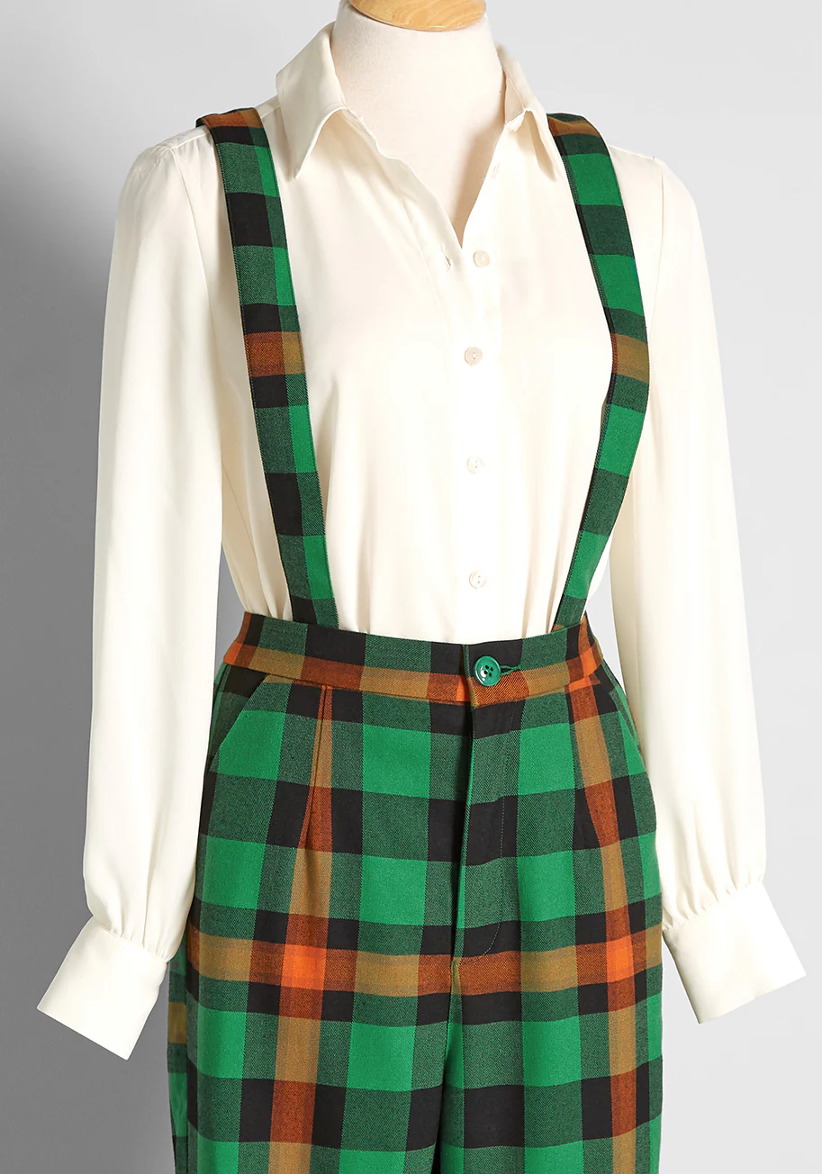 Isnyt x Collectif Never Mad, Always Plaid Pants - Olabens