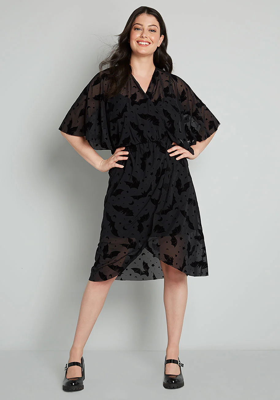 Dramatic Depths Velvet Dress - Olabens