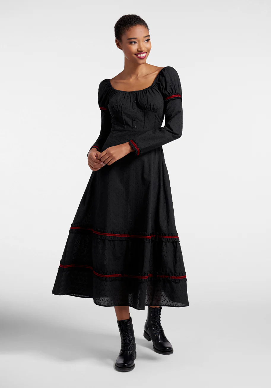 She Might Be Trouble Maxi Dress - Olabens
