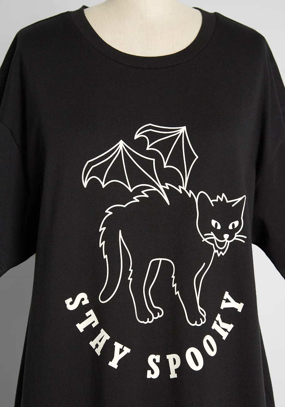 Isnyt x Dangerfield Stay Spooky Graphic Tee - Olabens