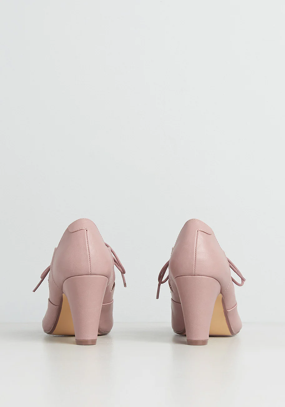 Let's Make Plans Oxford Heel - Olabens