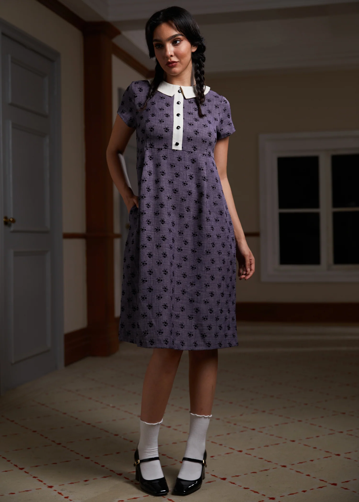 Pretty at the Pumpkin Patch Shirtwaist Dress - Olabens