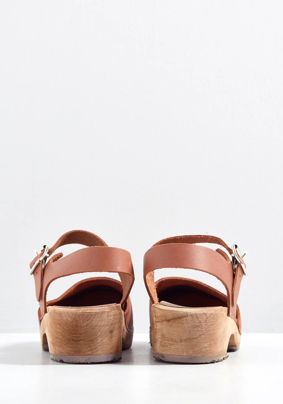 Sodermalm Saunter Leather Clog - Olabens