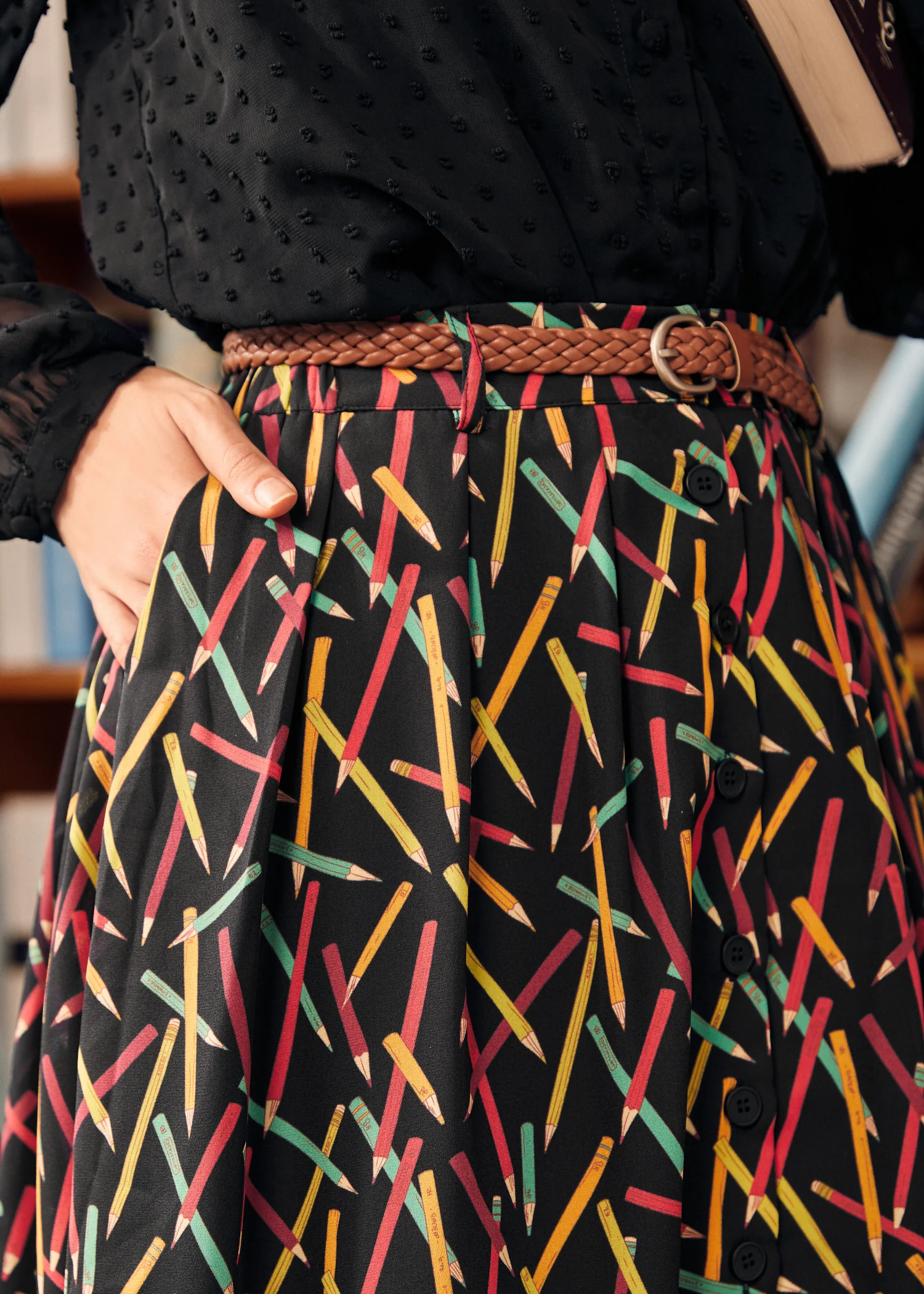 Bookstore's Best Skirt - Olabens