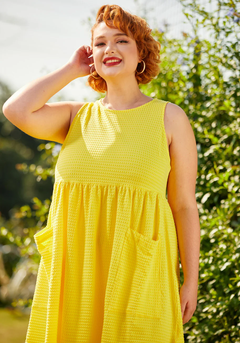 Bold Notion Sleeveless Dress - Olabens